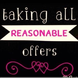 I NEED TO GET RID OF STUFF SO ALL OFFERS ARE WELCOMED!!!!